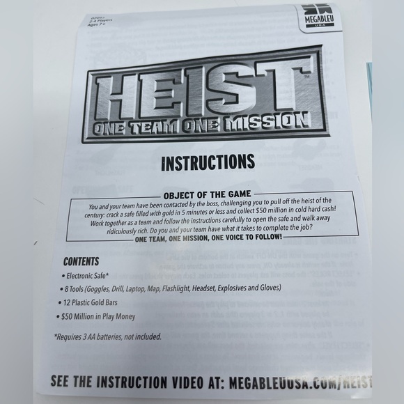 MEGABLEU: HEIST: The Electronic Cooperative Game: One Game, One Mission - Picture 9 of 11